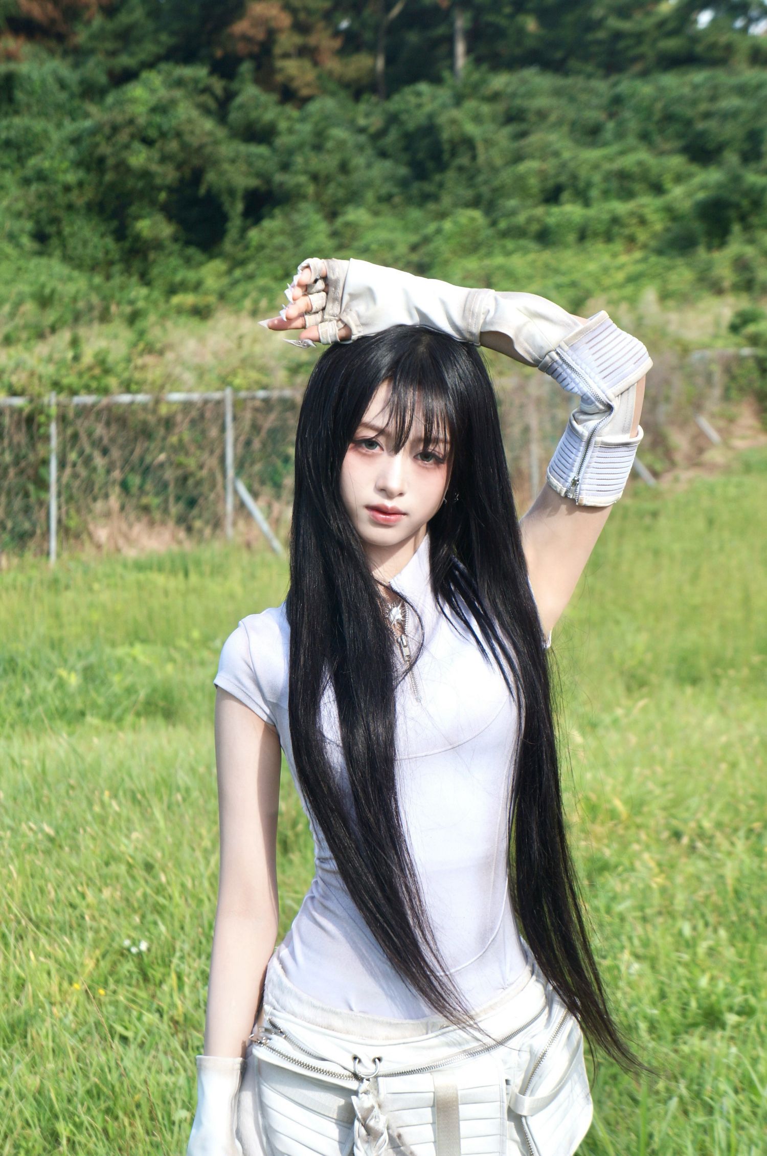 Behind-the-scenes cut of Ahyeon (BABYMONSTER)