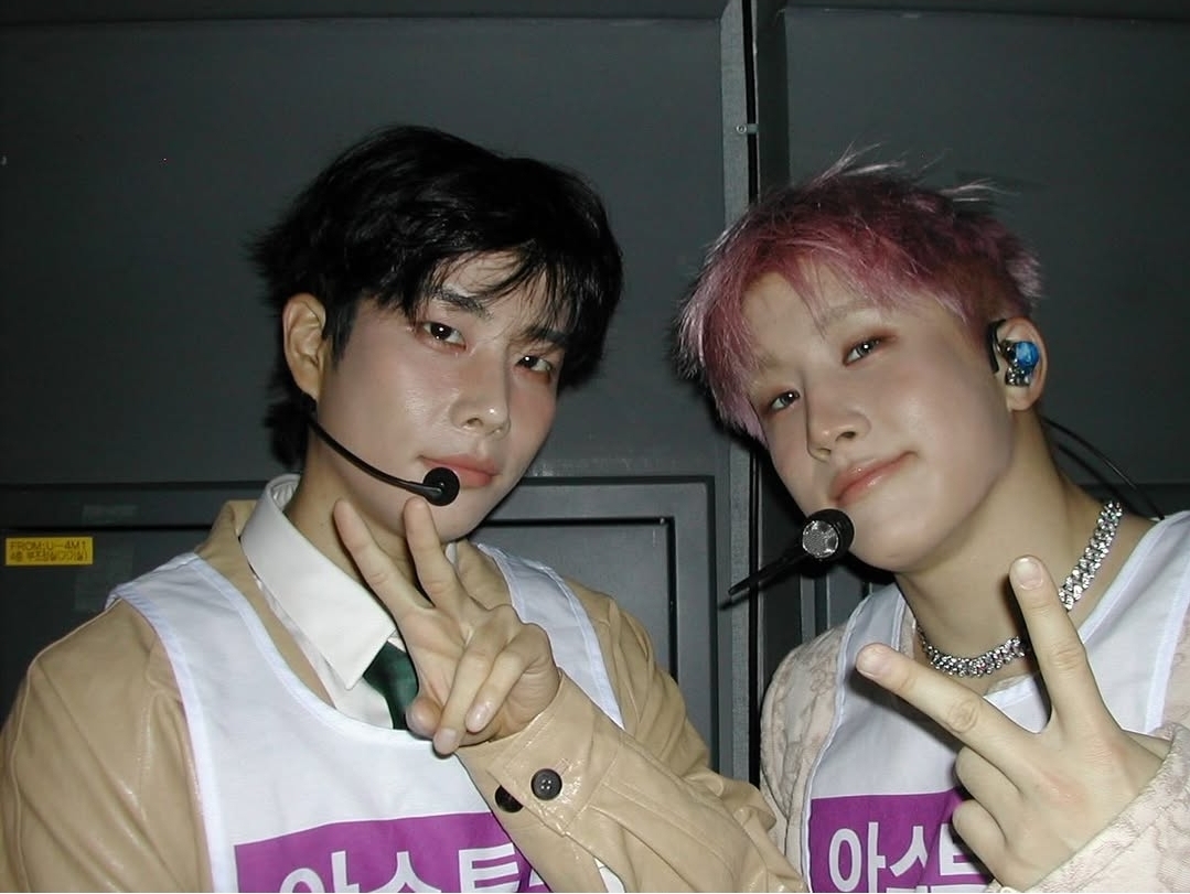 A moment captured by ASTRO's fan