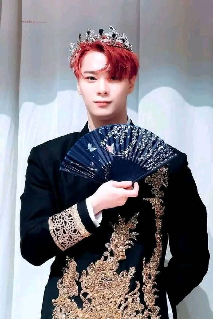 Recent activity shot of Moonbin (ASTRO)