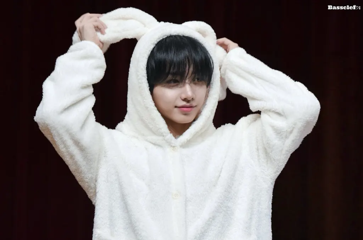 Recent activity shot of Woonhak (BOYNEXTDOOR)