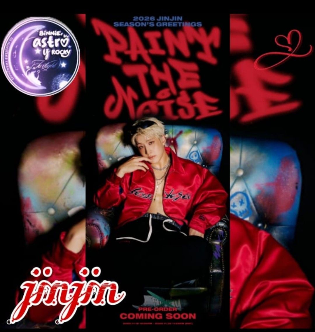 Recent activity shot of Jinjin (ASTRO)