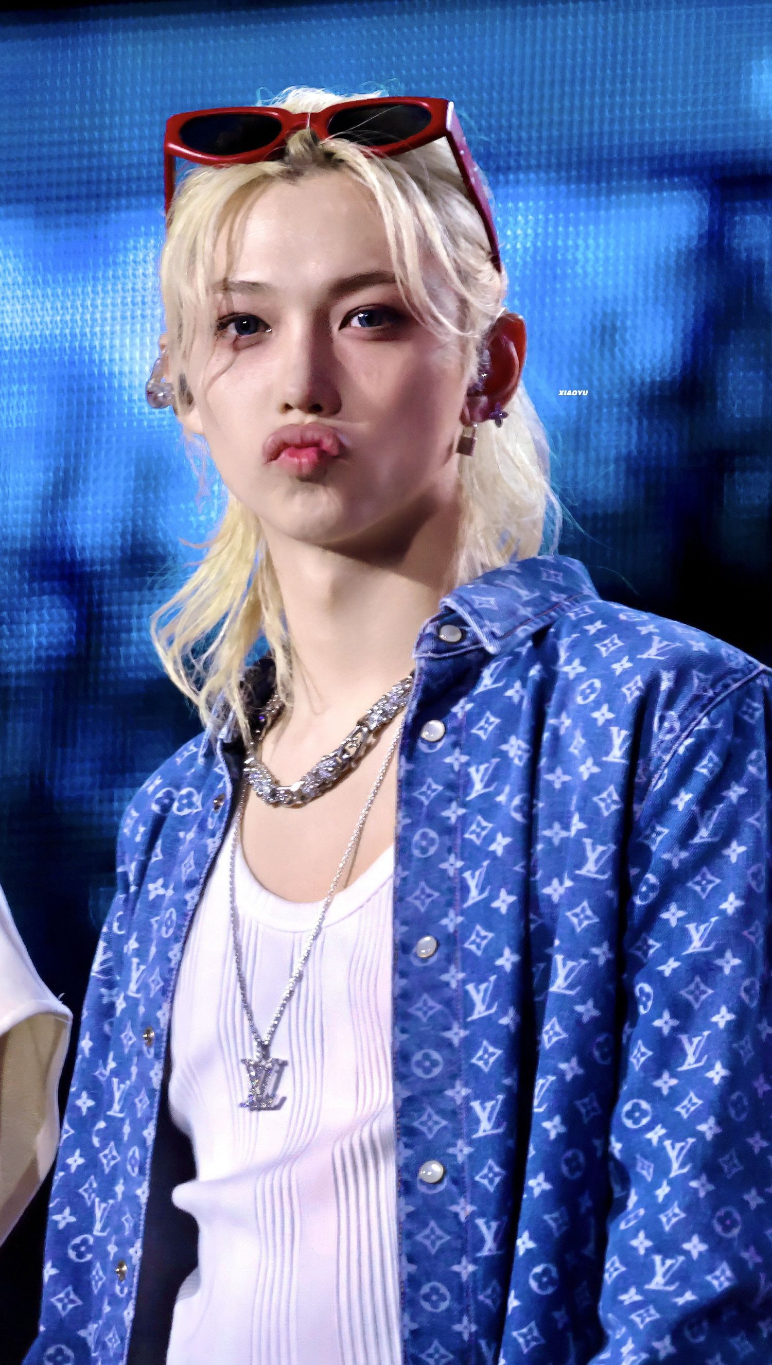 Felix (Stray Kids)粉絲親手製作的特別桌布