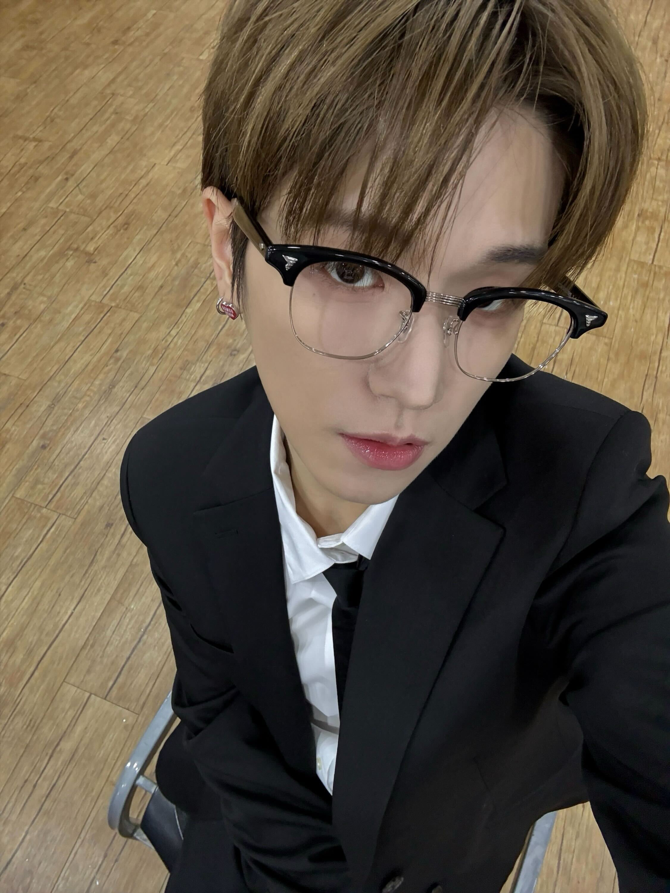 Momen yang diabadikan oleh penggemar Riwoo (BOYNEXTDOOR)