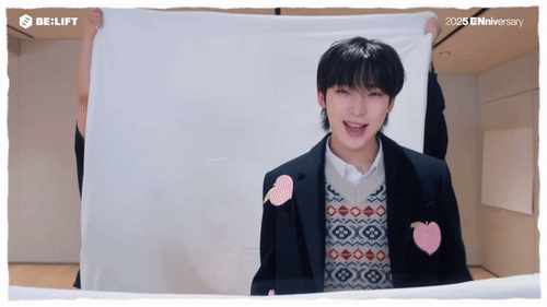 선우 (ENHYPEN)의 비하인드 컷