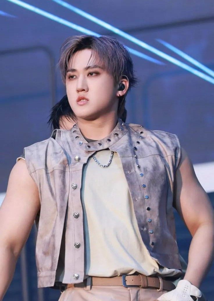 Recent activity shot of Changbin (Stray Kids)