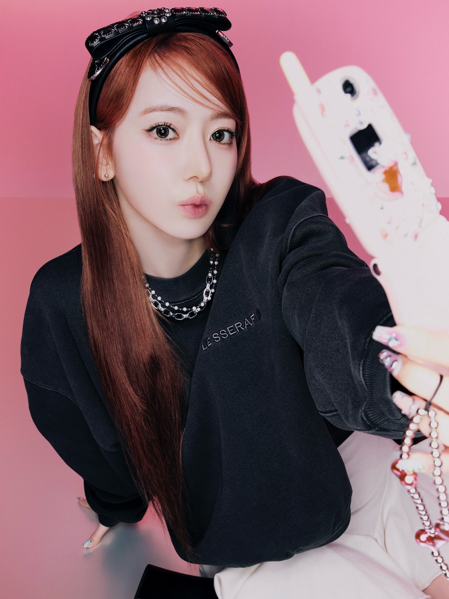 A moment captured by Sakura (LE SSERAFIM)'s fan