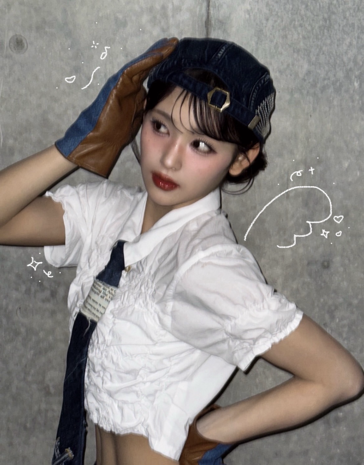 A moment captured by Ishii Ran (ME:I)'s fan