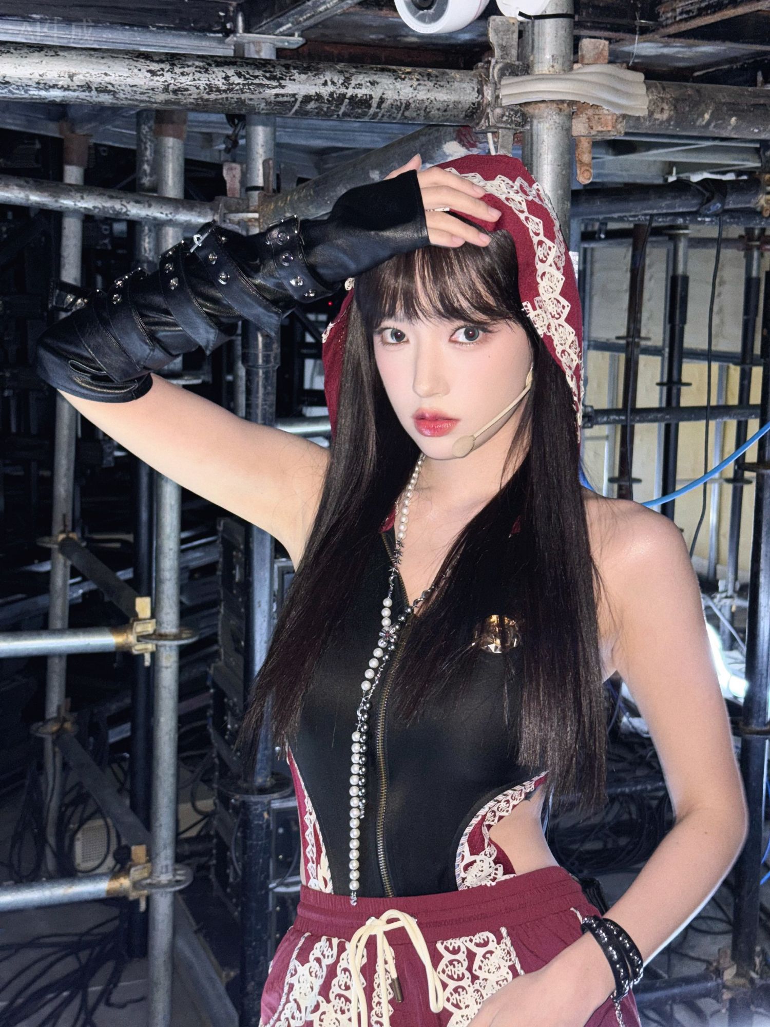 A moment captured by Cheng Xiao's fan