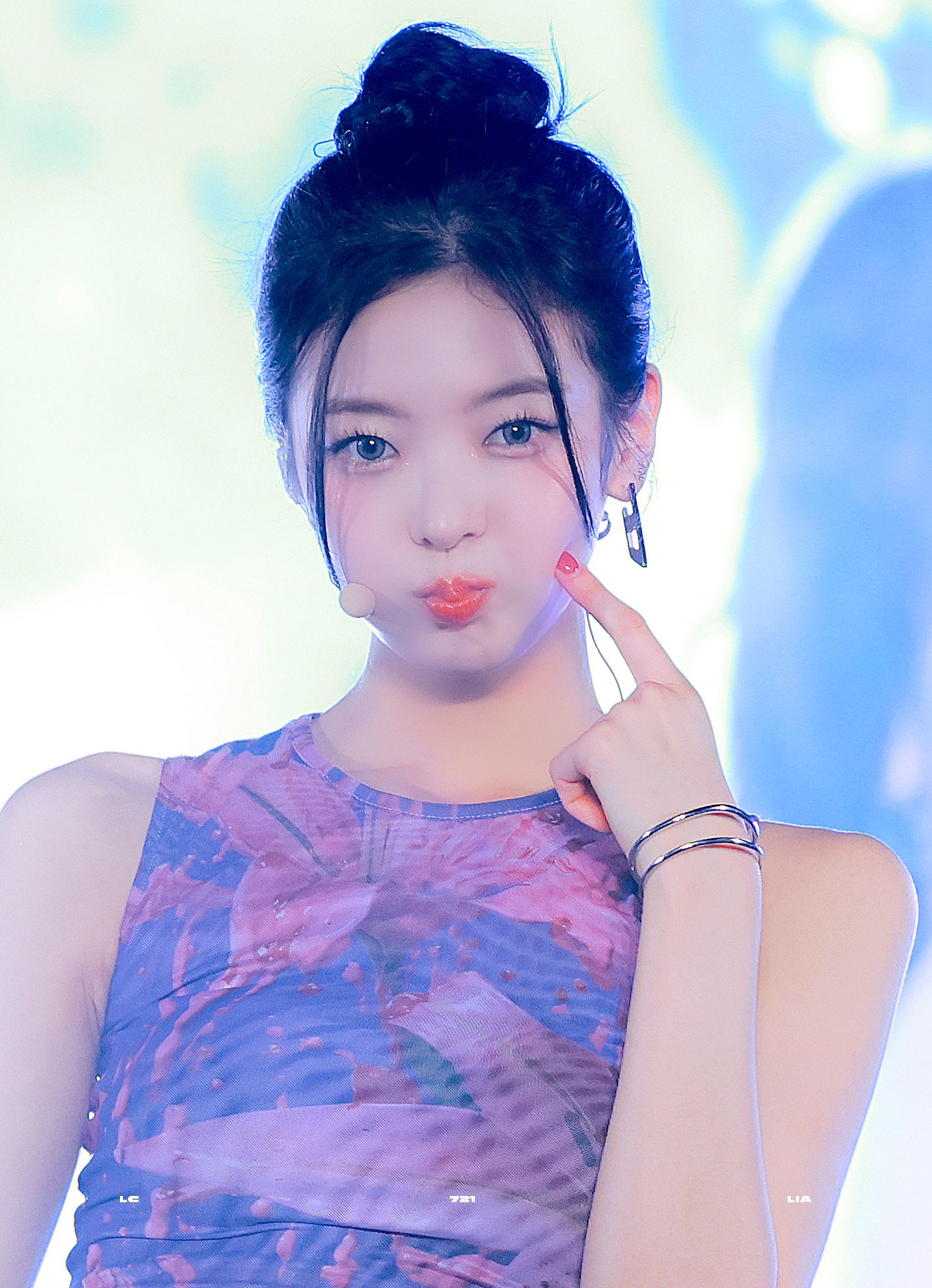 ITZY粉絲拍下的瞬間