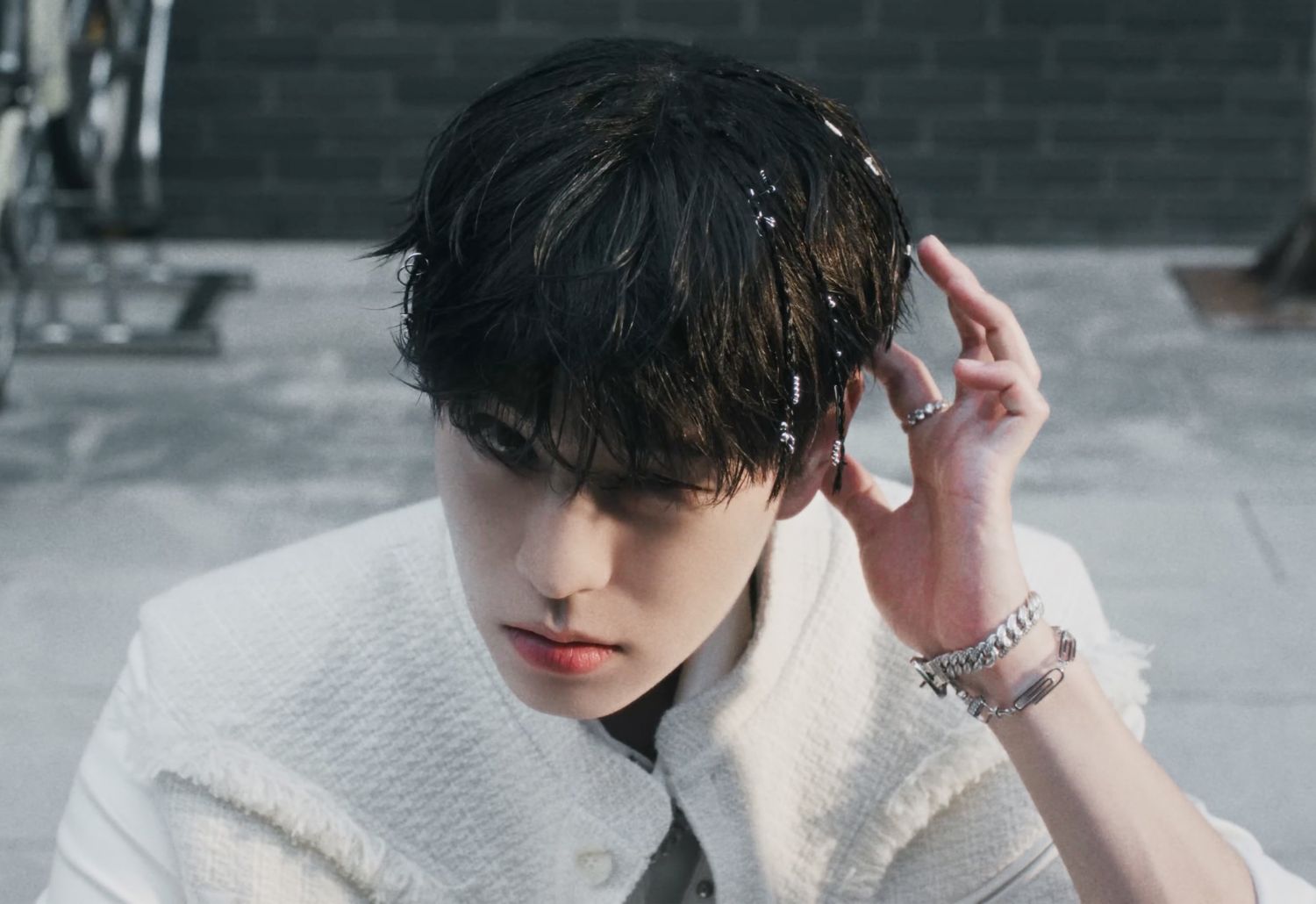 Recent activity shot of Seungmin (Stray Kids)