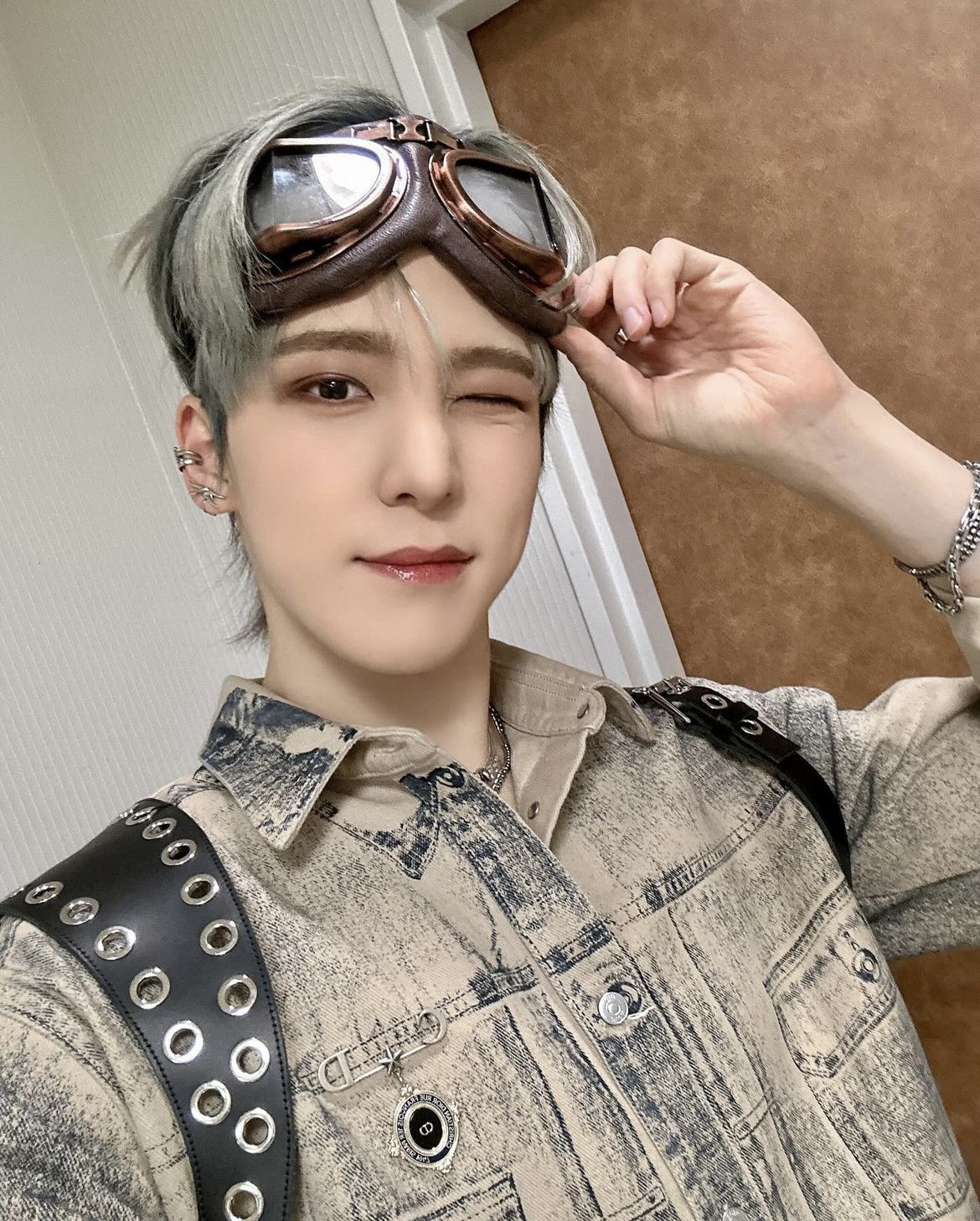 A moment captured by Yunho (ATEEZ)'s fan