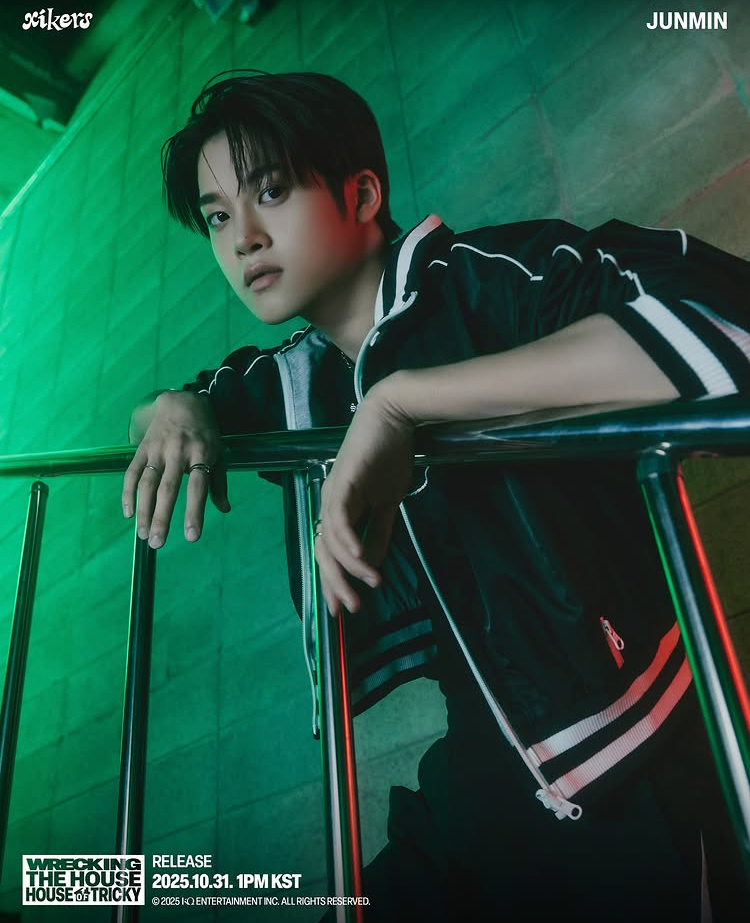 Behind-the-scenes cut of Junmin (Xikers)