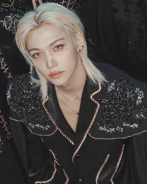A moment captured by Felix (Stray Kids)'s fan