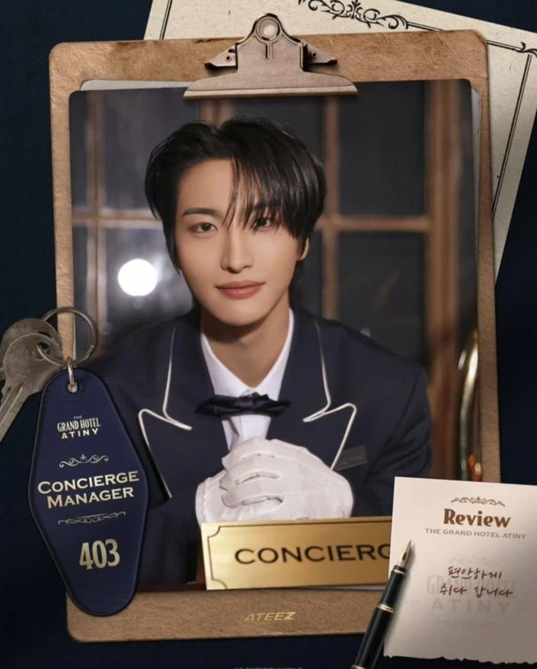 A moment captured by Seonghwa (ATEEZ)'s fan