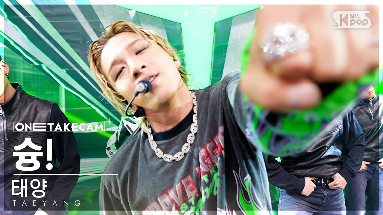 Behind-the-scenes cut of Taeyang (BIGBANG)