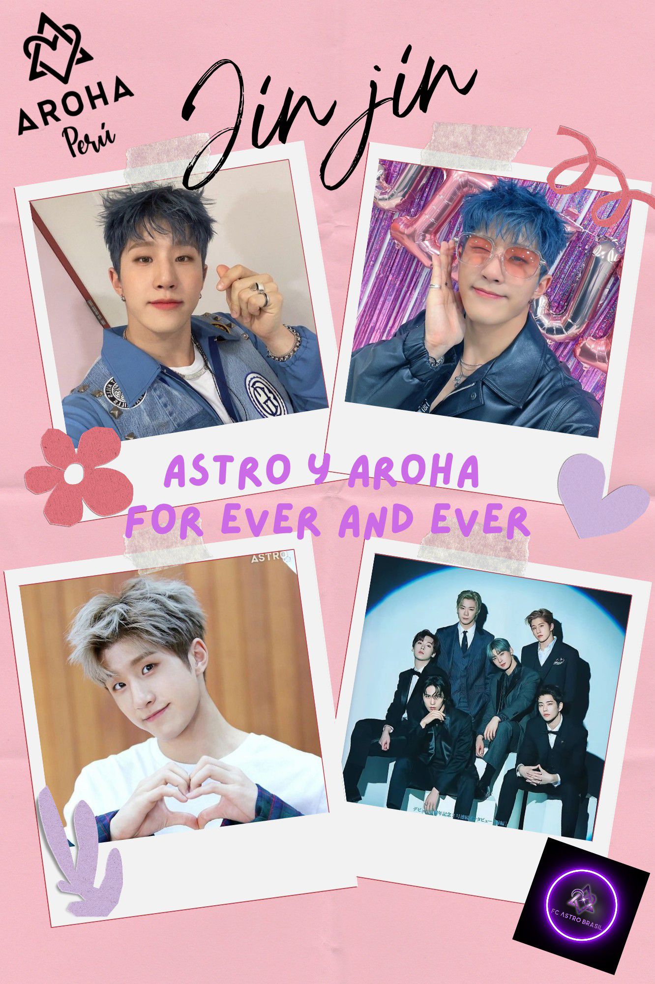 Momen yang diabadikan oleh penggemar Jinjin (ASTRO)