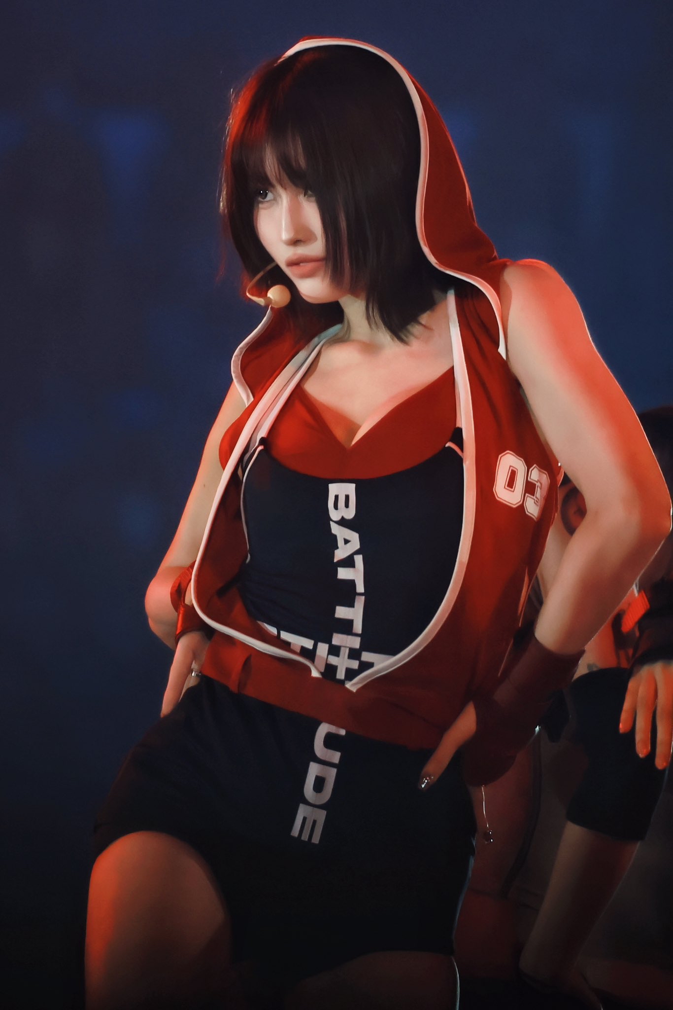 A moment captured by Momo (TWICE)'s fan