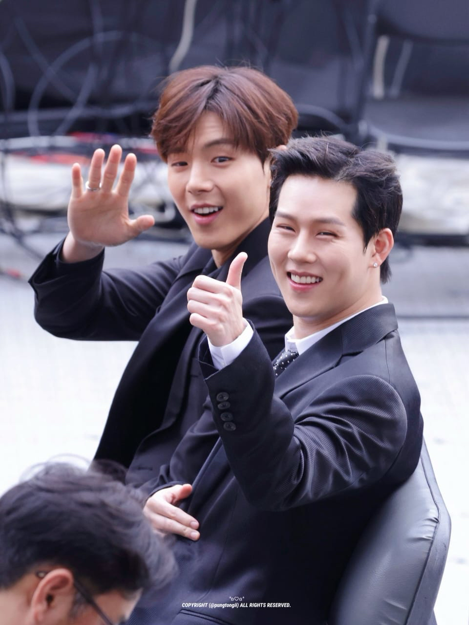 周宪 (MONSTA X)粉丝拍下的瞬间