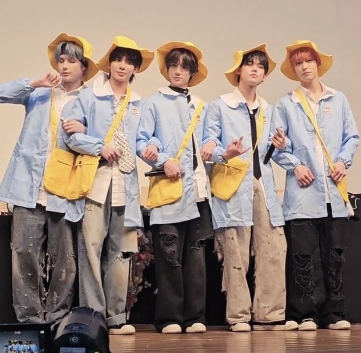 Recent activity shot of TOMORROW X TOGETHER