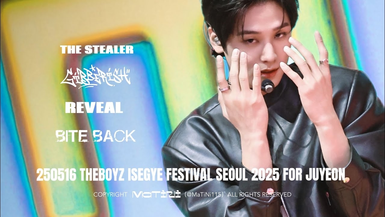 Behind-the-scenes cut of Juyeon (THE BOYZ)