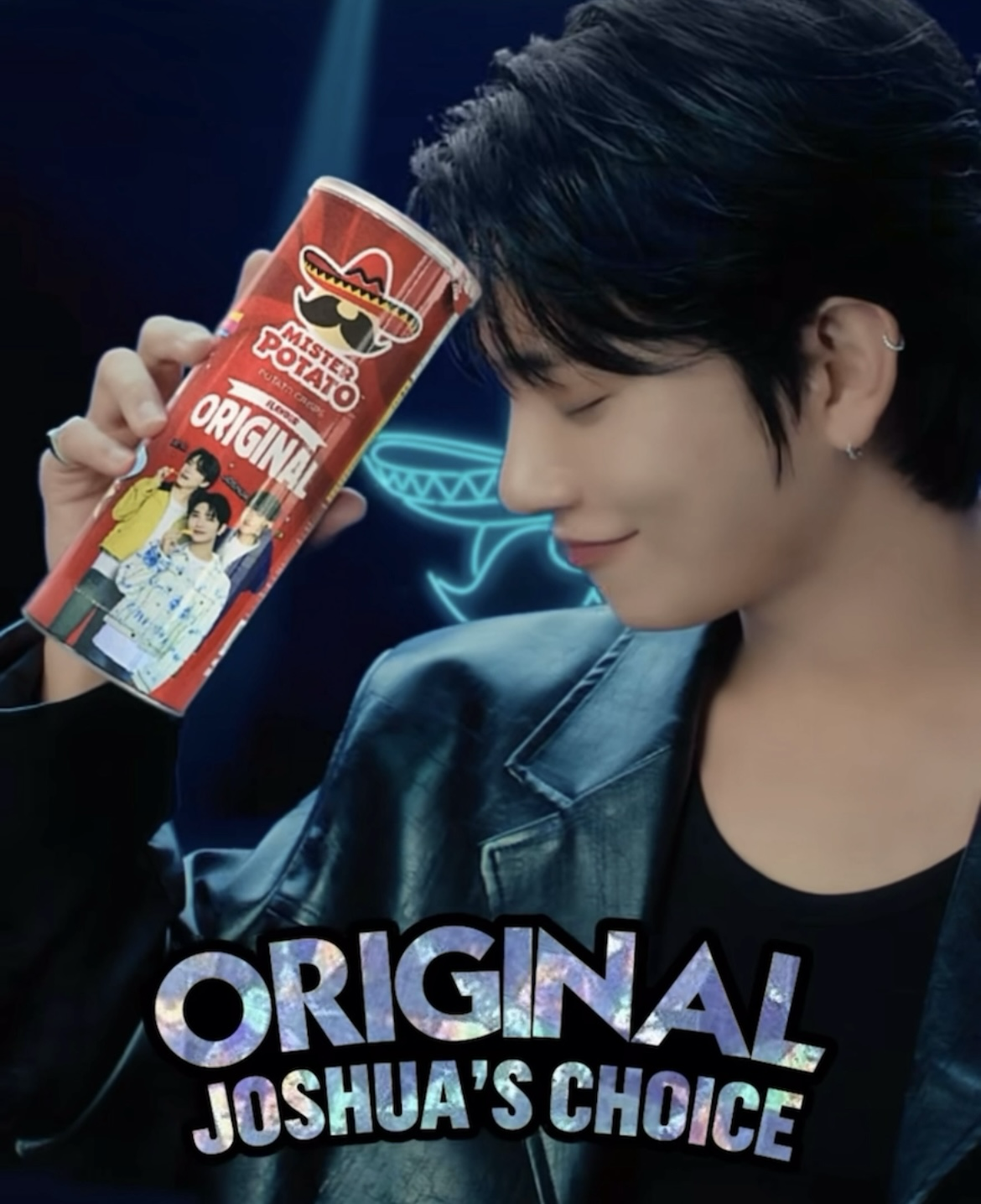 A moment captured by Joshua (SEVENTEEN)'s fan