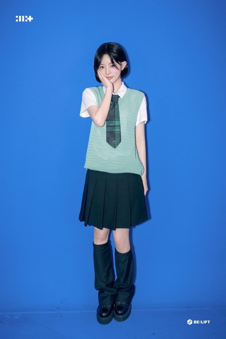 Recent activity shot of Minju (ILLIT)