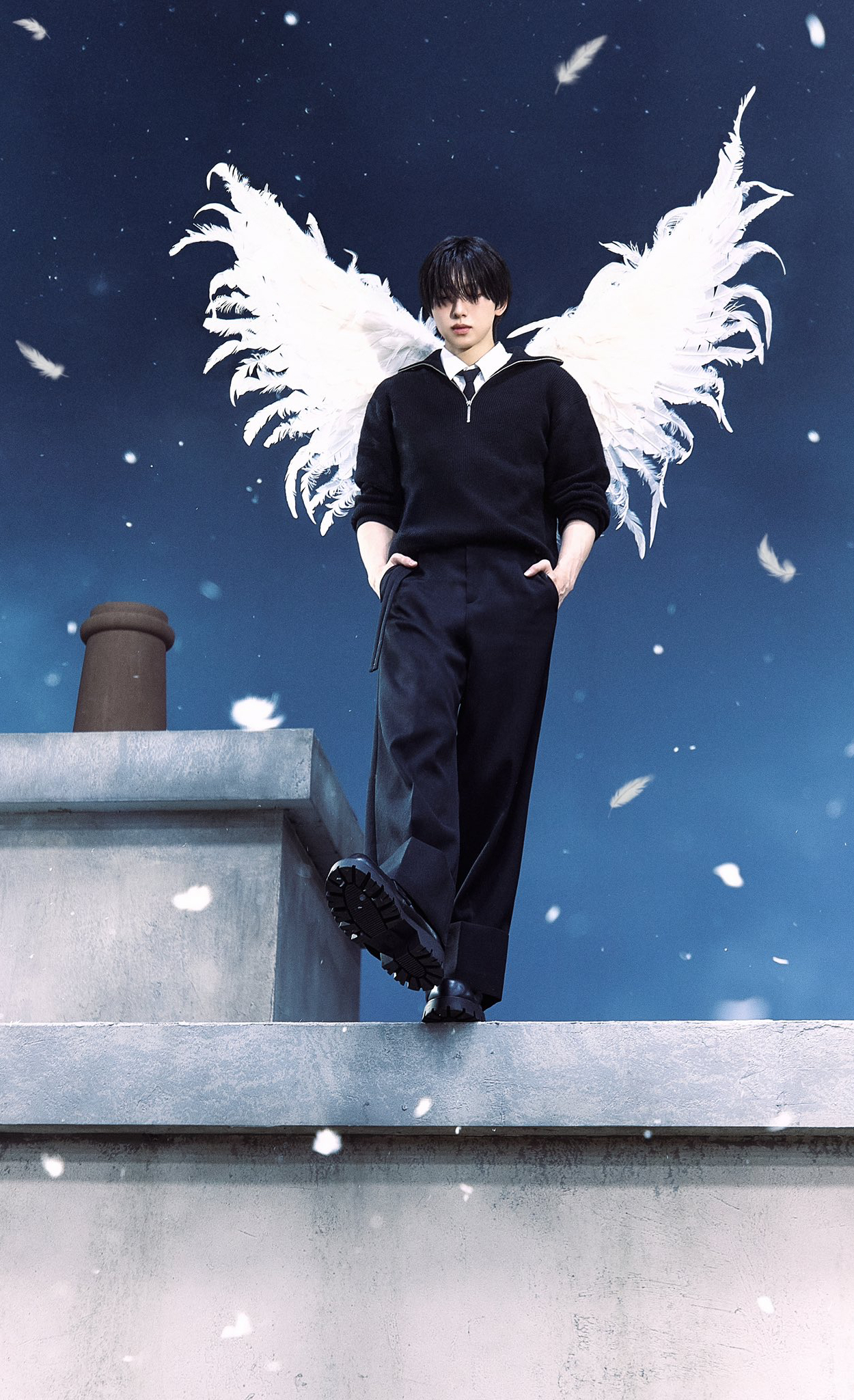 A moment captured by Fuma (&TEAM)'s fan