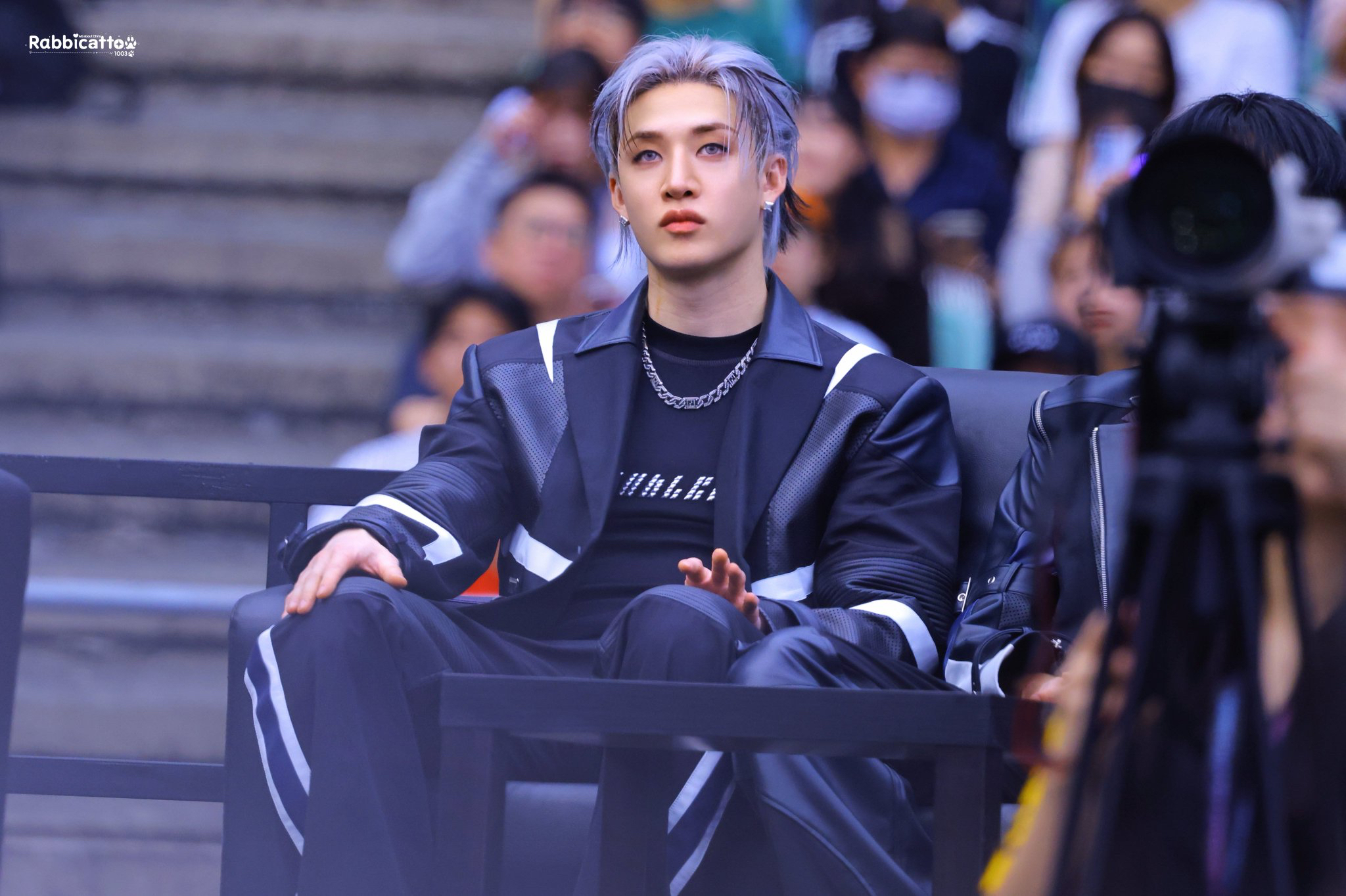 Recent activity shot of Bang Chan (Stray Kids)