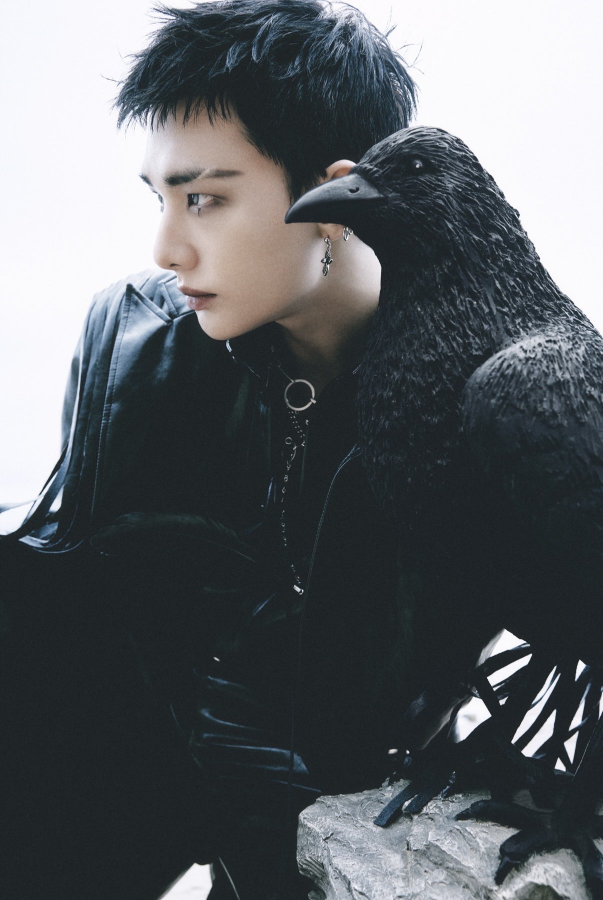 Recent activity shot of Hyunjin (Stray Kids)