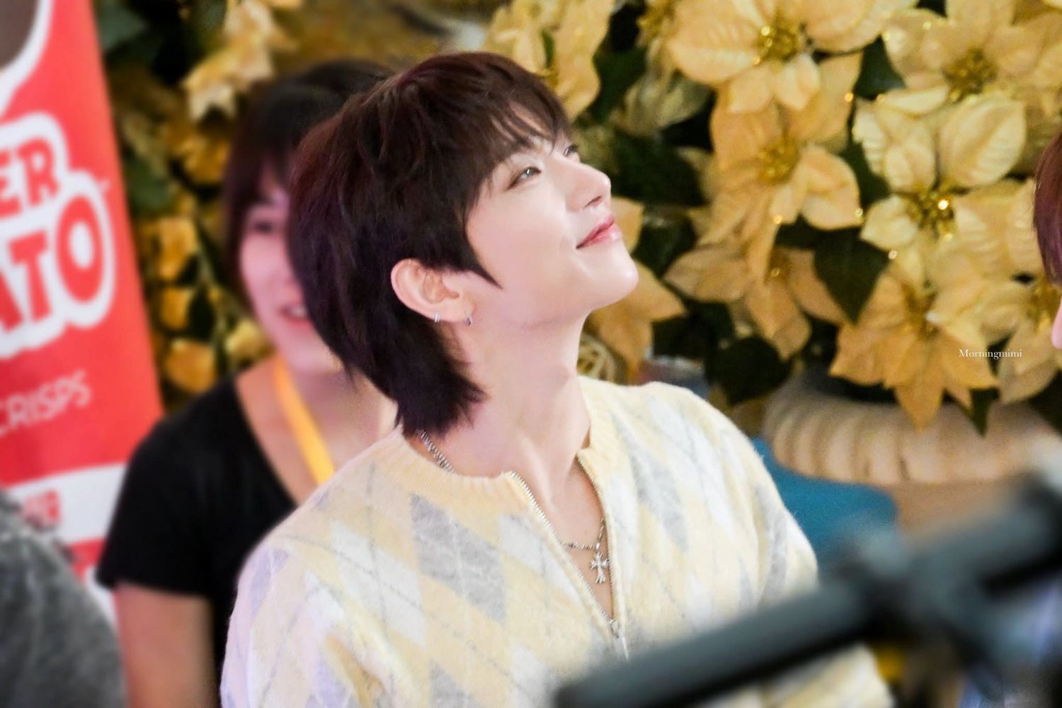 A moment captured by Joshua (SEVENTEEN)'s fan