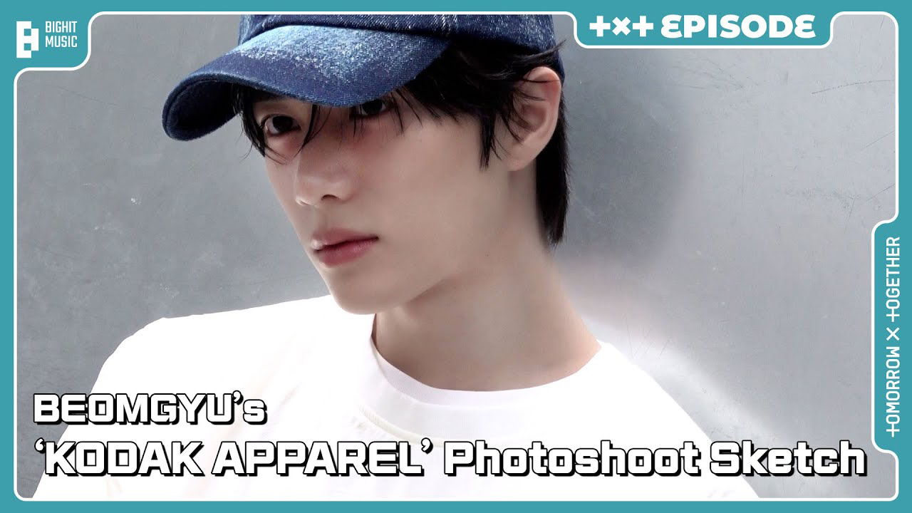 Behind-the-scenes cut of Beomgyu (TOMORROW X TOGETHER)
