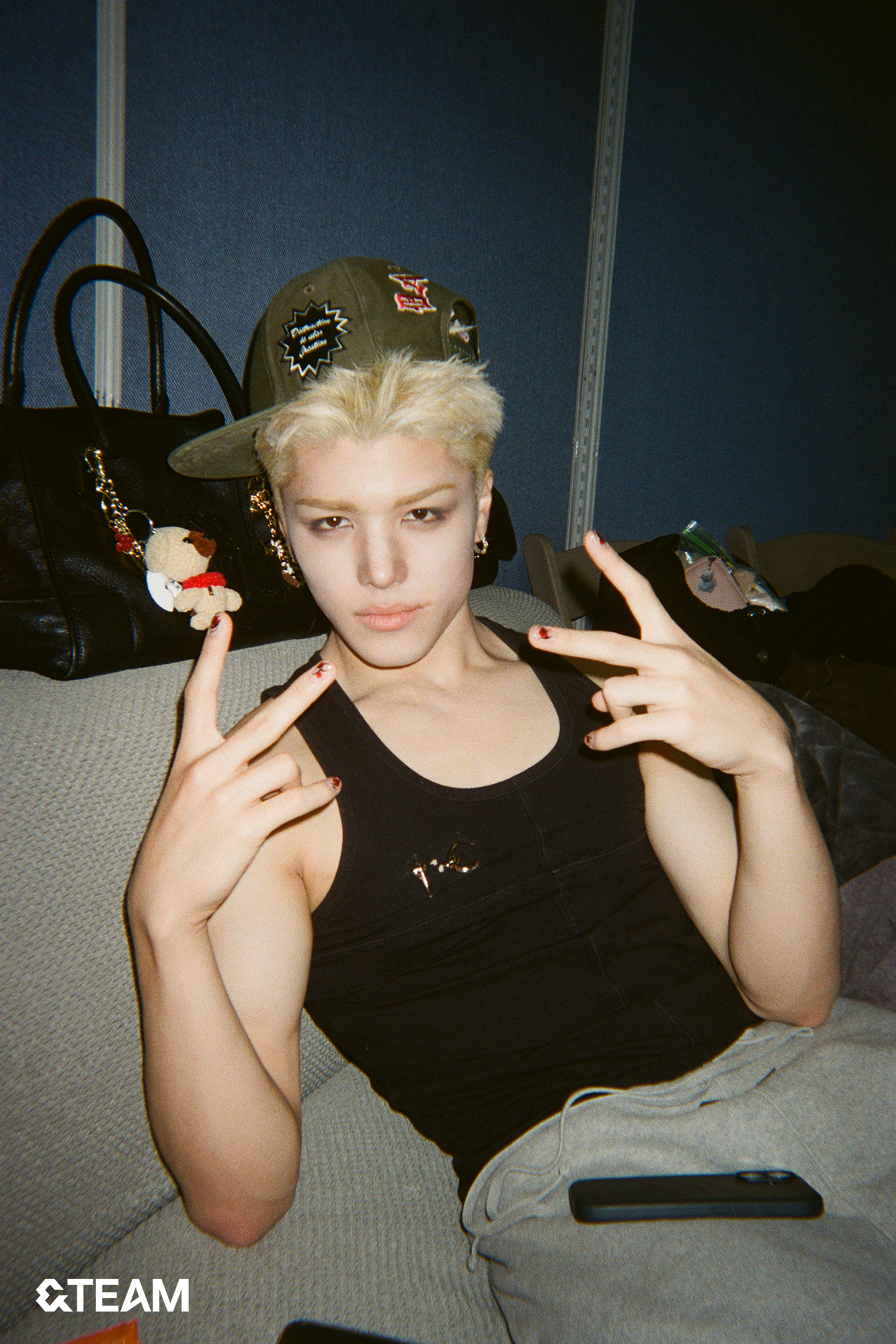 A moment captured by Maki (&TEAM)'s fan