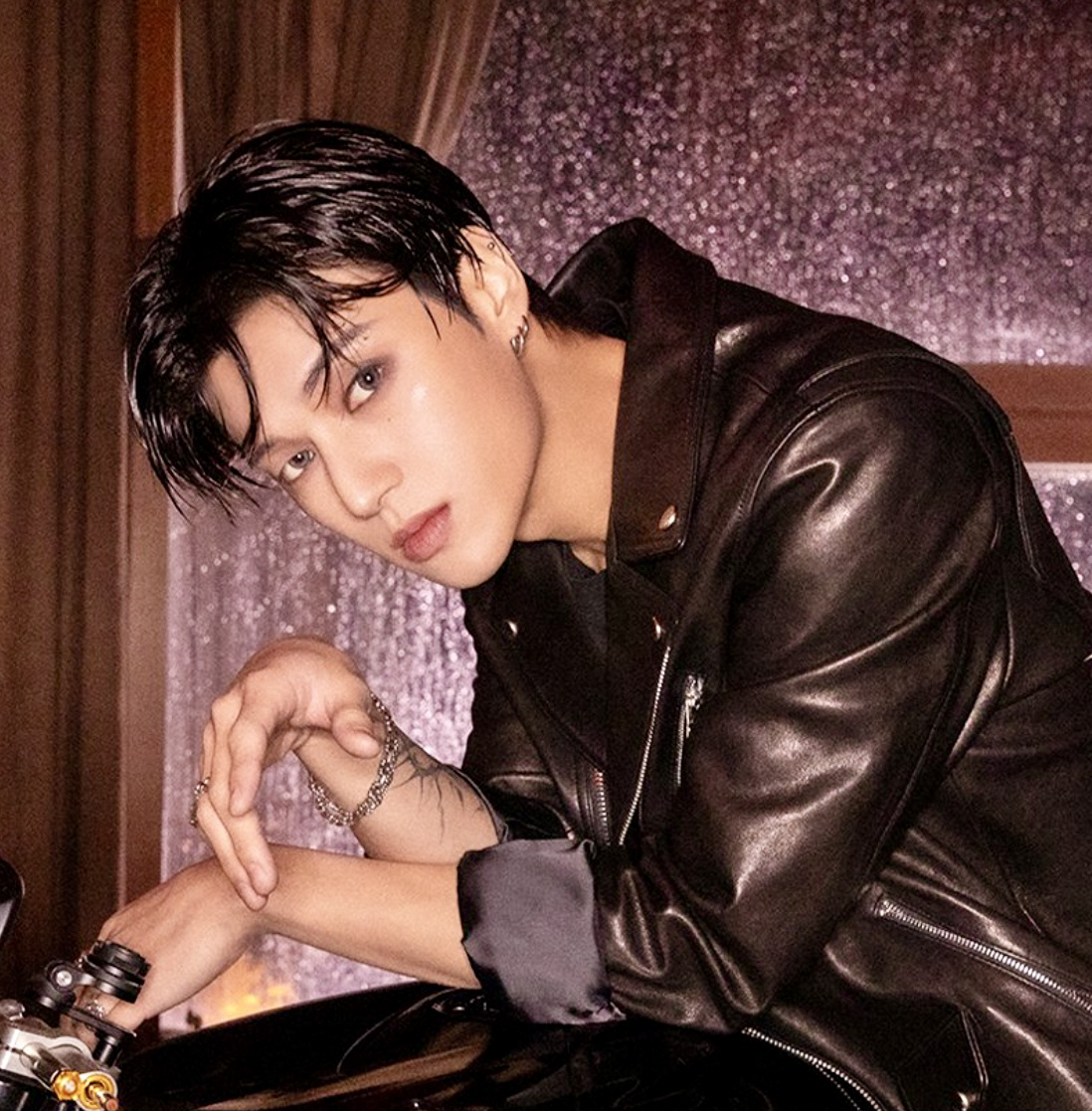 Recent activity shot of Wooyoung (ATEEZ)