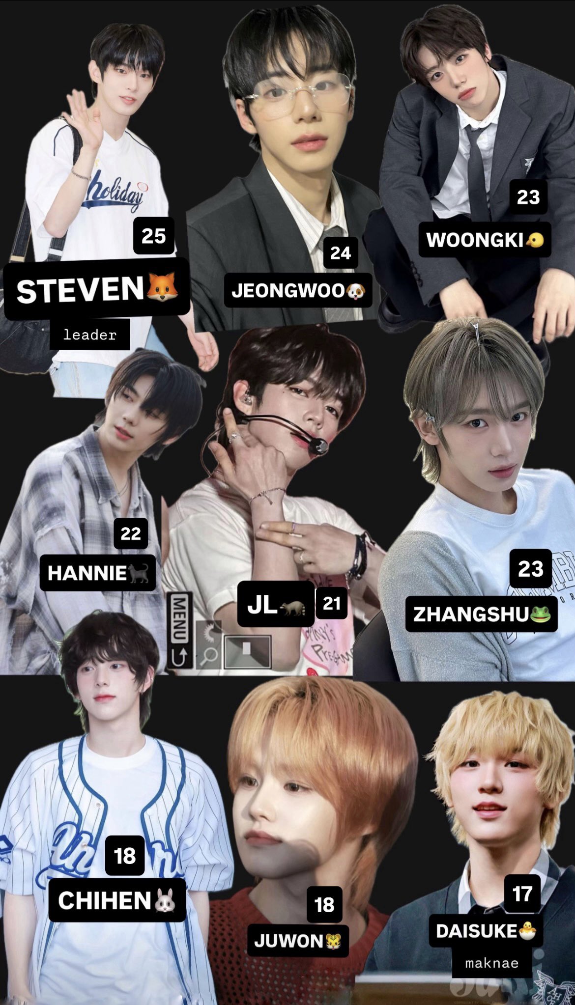 Fan-made special wallpaper for AHOF