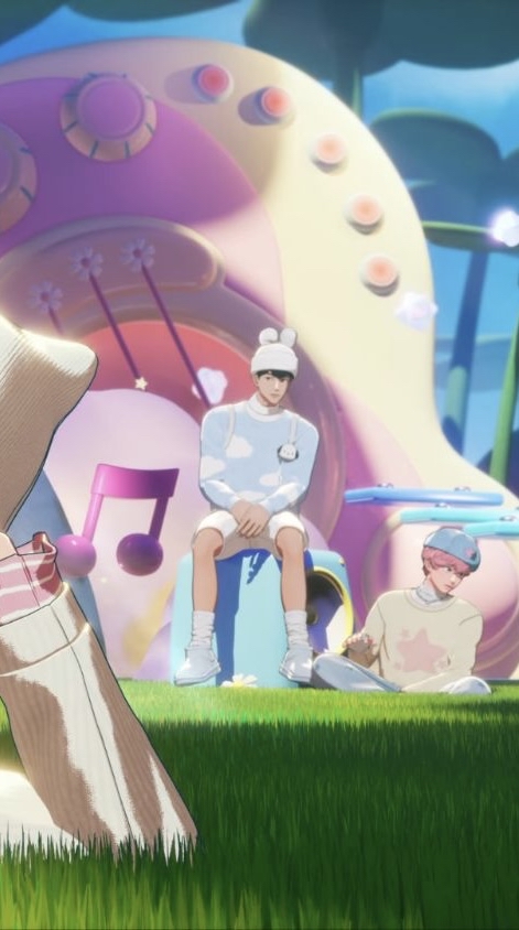 Behind-the-scenes cut of Noah (PLAVE)