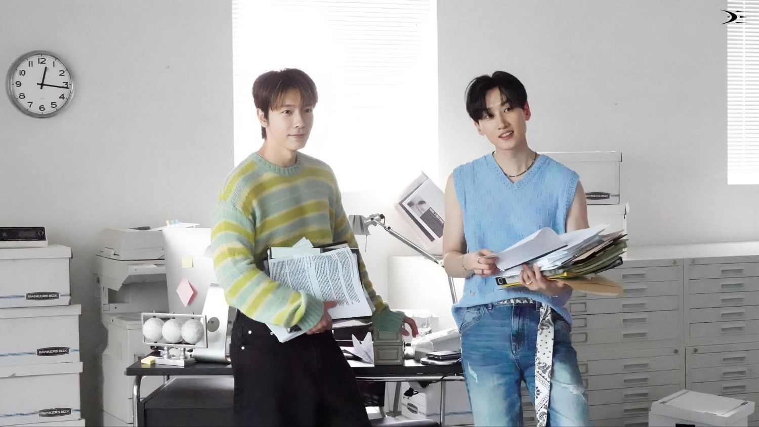 A moment captured by Super Junior's fan