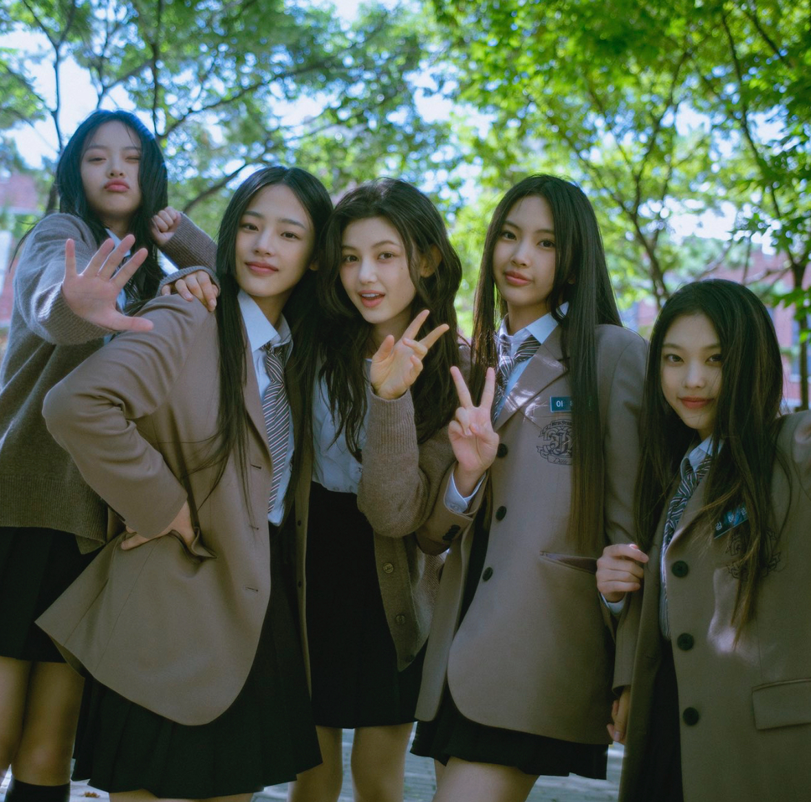 Recent activity shot of NewJeans