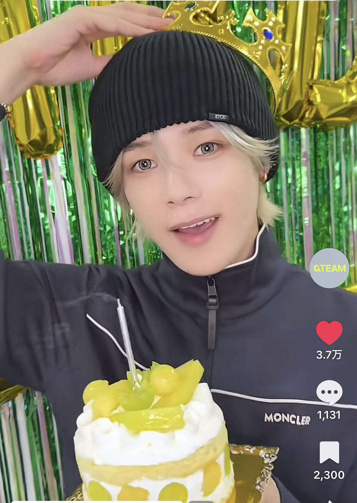 ケイ (&TEAM)の舞台裏ショット