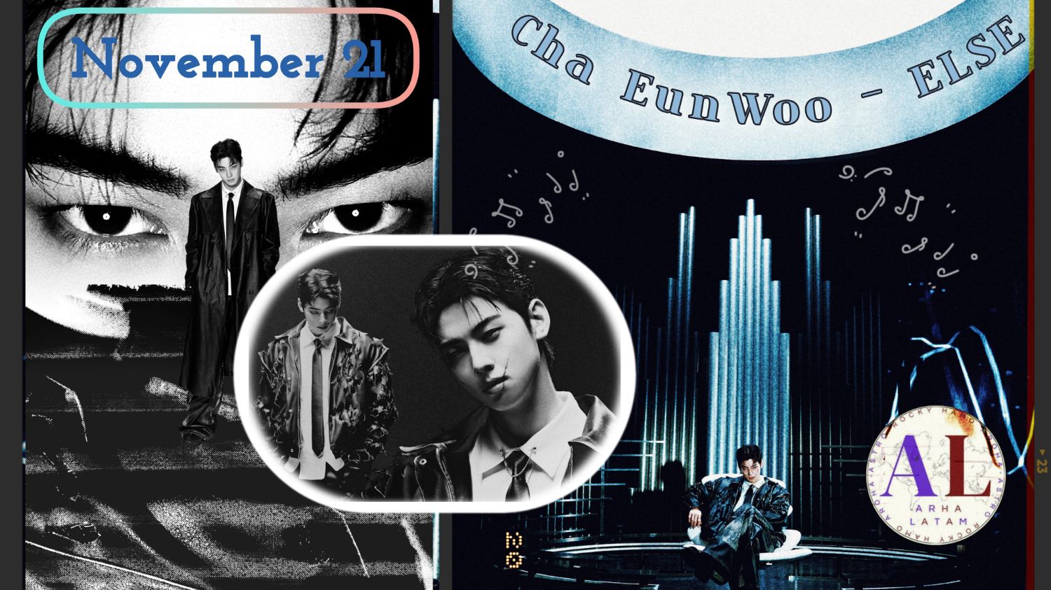 Recent activity shot of Eunwoo (ASTRO)