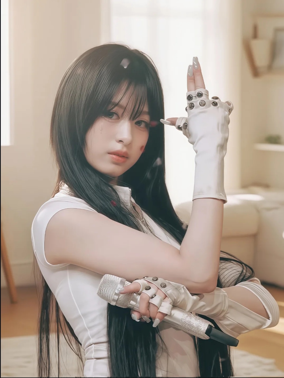 Behind-the-scenes cut of Ahyeon (BABYMONSTER)