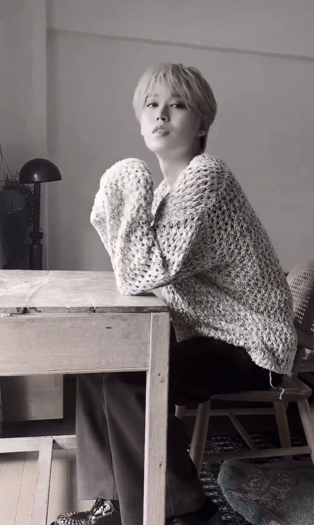 Behind-the-scenes cut of Shiroiwa Ruki (JO1)