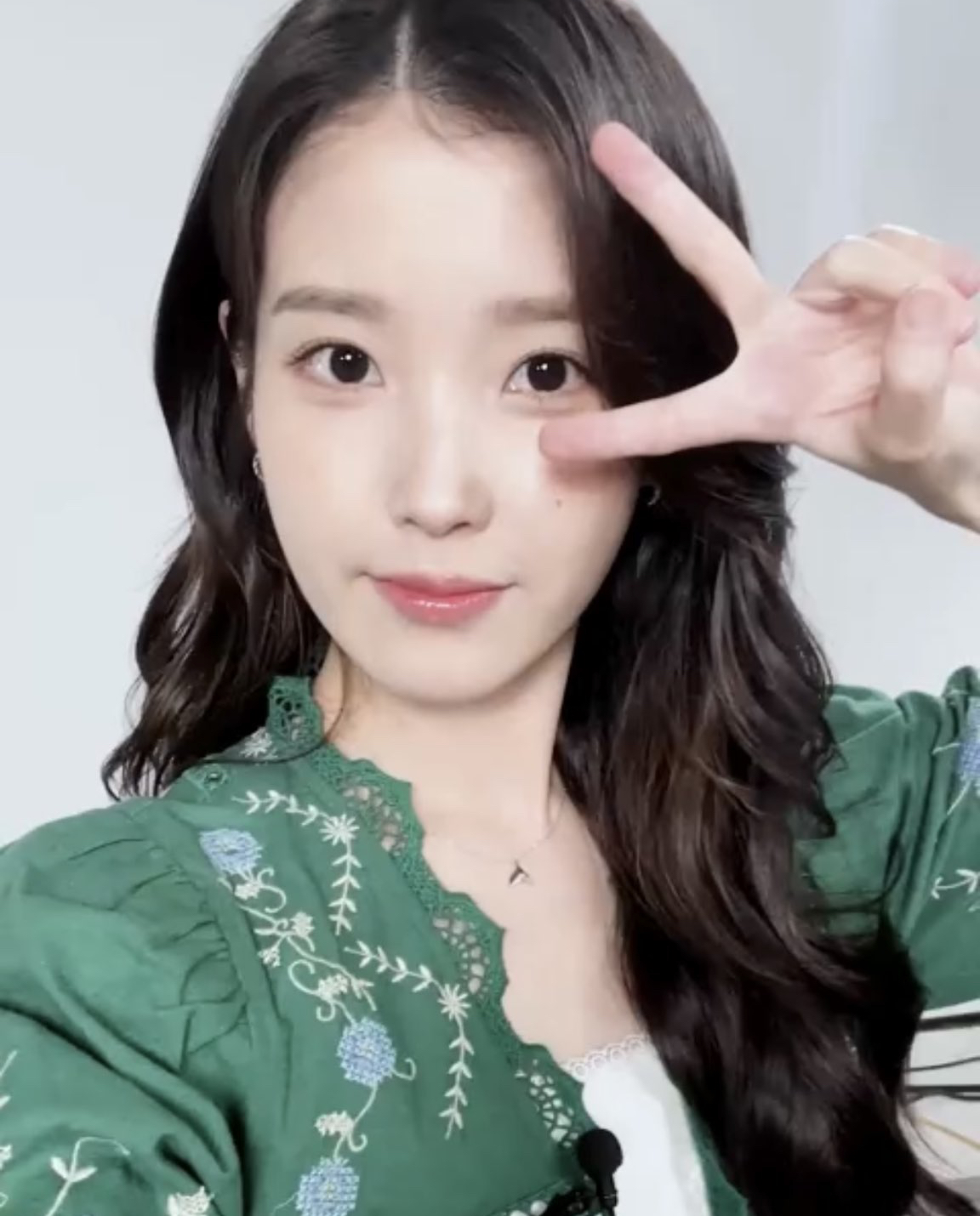 A moment captured by IU's fan