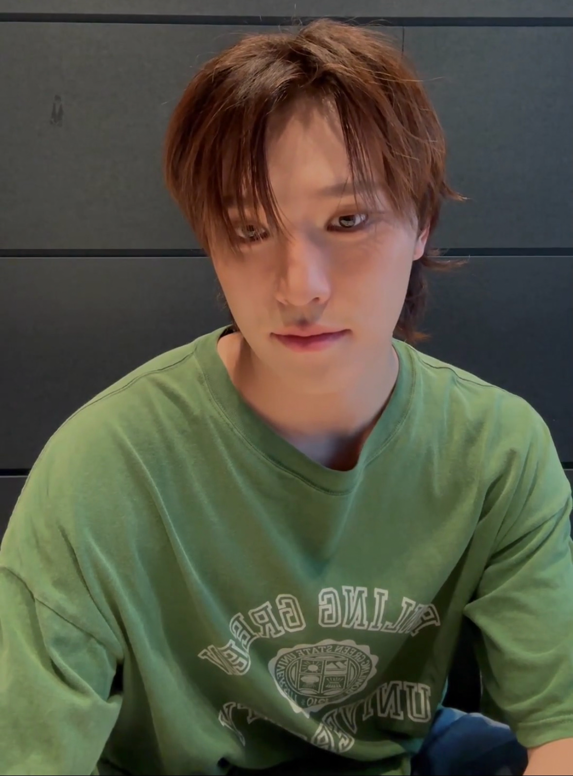 Recent activity shot of Dino (SEVENTEEN)