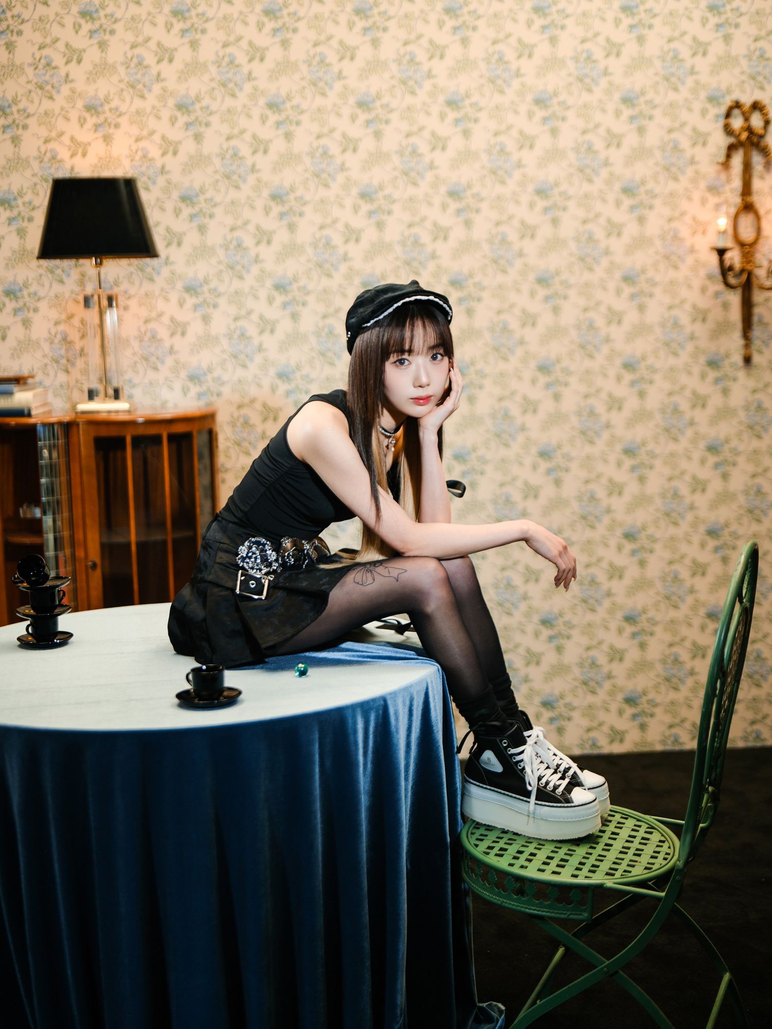 Recent activity shot of Shimizu Keiko (ME:I)