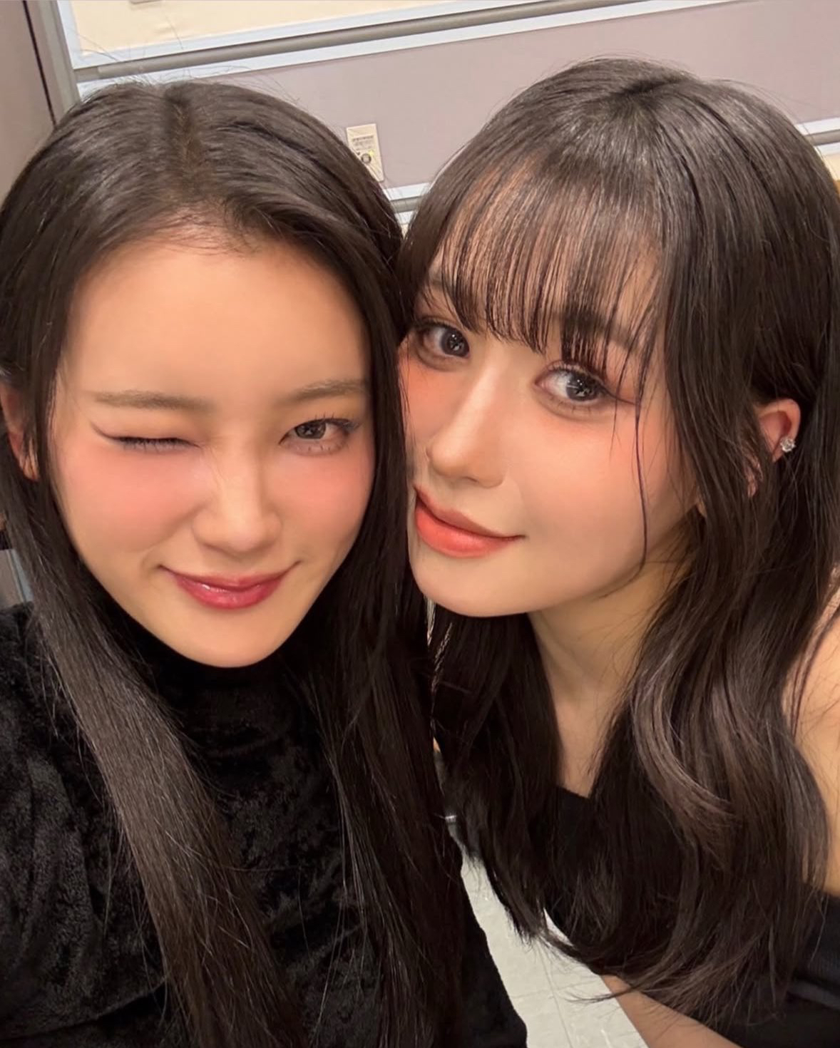 A moment captured by Kasahara Momona (ME:I)'s fan