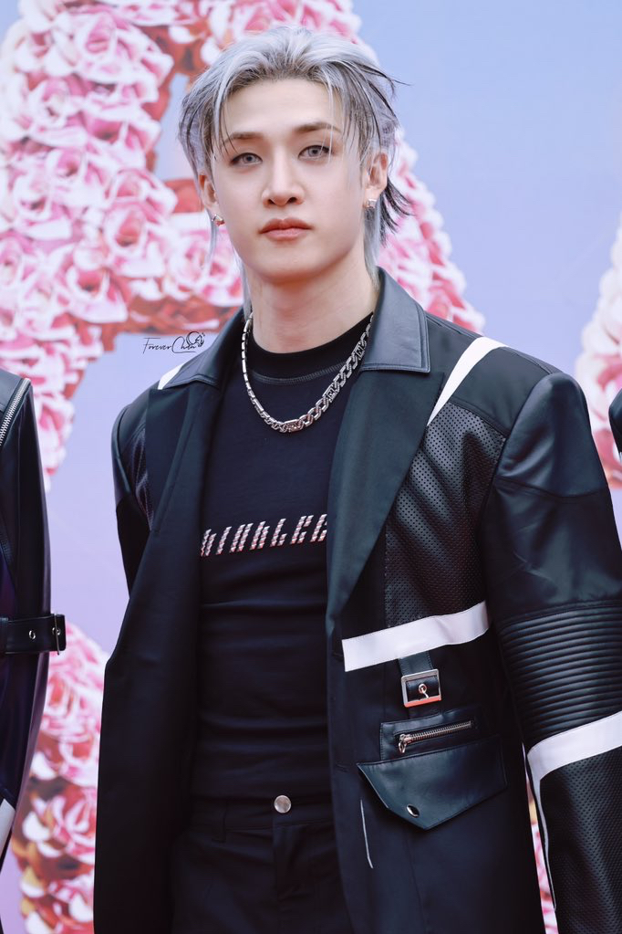 A moment captured by Bang Chan (Stray Kids)'s fan