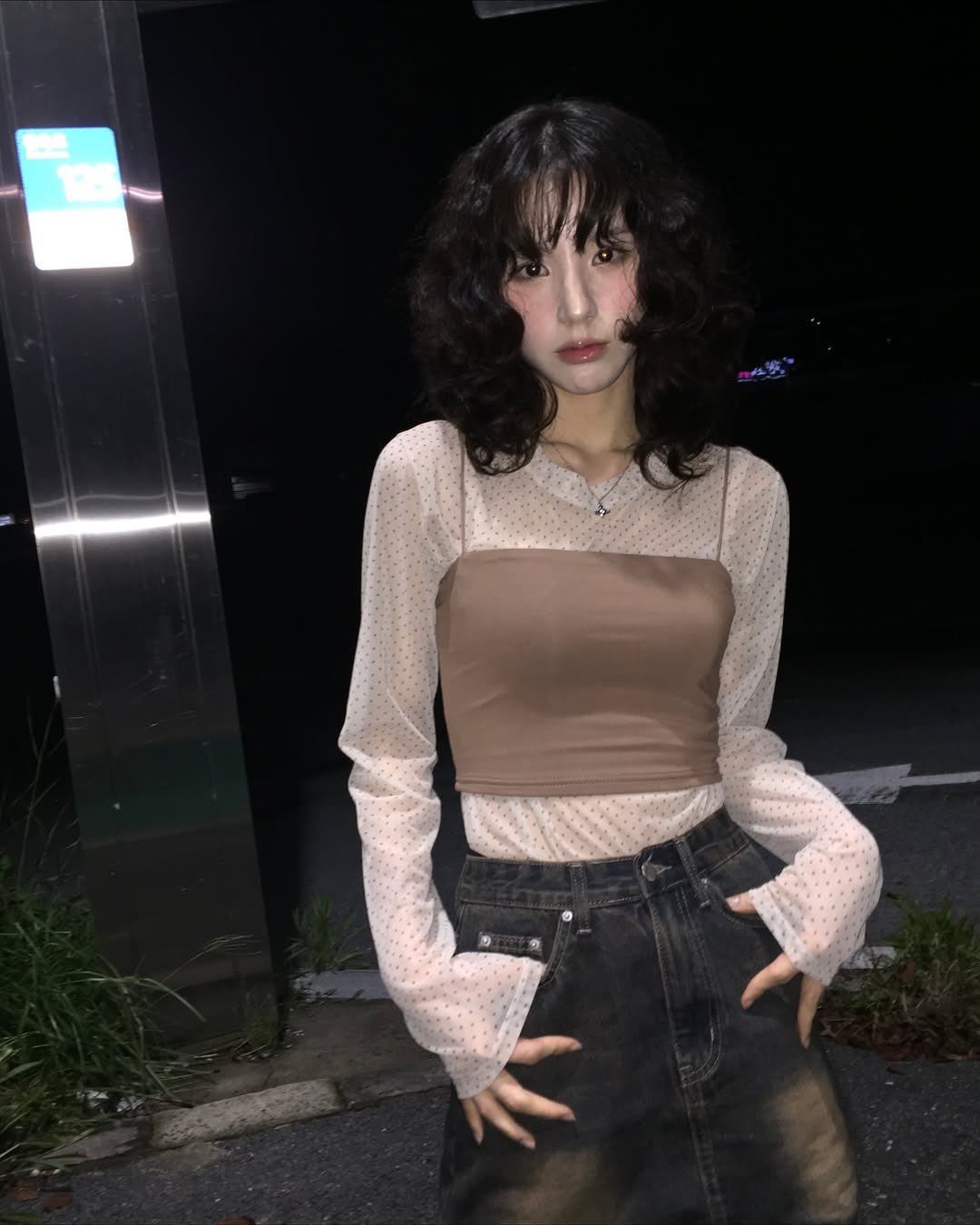 Recent activity shot of HeeJin (ARTMS)