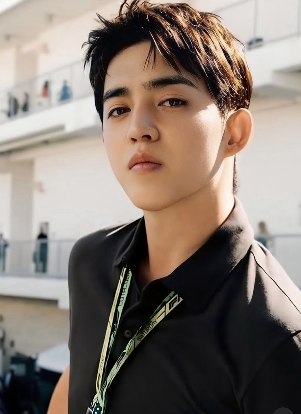 Momen yang diabadikan oleh penggemar S.Coups (SEVENTEEN)