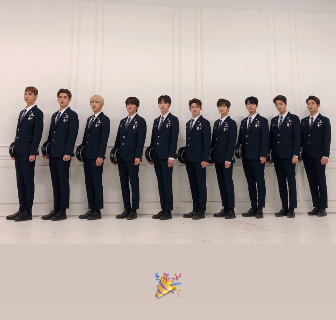 A moment captured by Jinhoo (UP10TION)'s fan