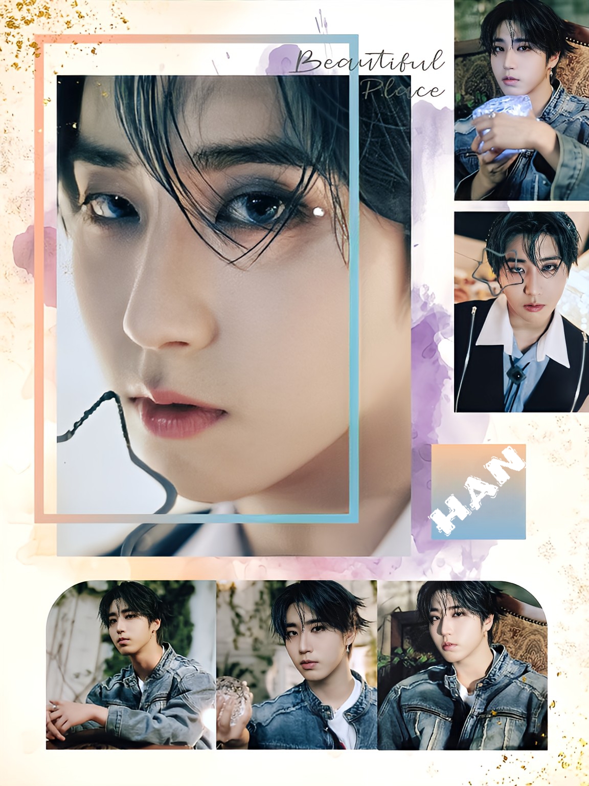 A moment captured by HAN (Stray Kids)'s fan